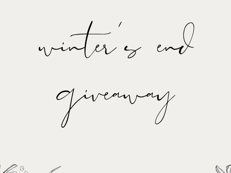 winter’s end giveaway
